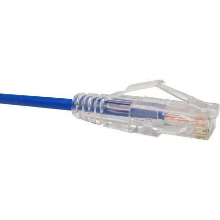 Unc Group 8Ft Cat6 Clearfit Slim Patch Cable Blue CS6-08F-BLU